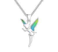 Charmbar Collier Fée Clochette - Argent sterling 925 (Tinkerbell)