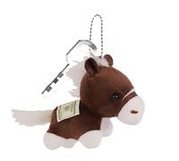Charme Cheval pour Sac Pendentif Cheval en Peluche