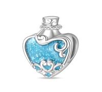 Charme de bouteille d'énergie, breloque de bracelet en perles, convient aux bracelets de 3 mm à 4,5 mm