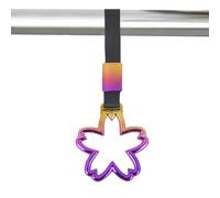 Charme de Conduite,Sangle de Poignée pour Voiture en Cœur - Anneaux Déco Auto pour Décoration Pare-chocs Arrière Bus Camionnette Camping-car Extérieur Intérieur