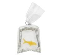 Charme De D'eau Poisson-or En Résine Unique Pour Les Pendentifs Décoratifs La Trousque Avec Des Décoratifs La Boucle D'oreille Des