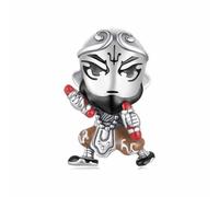 Charme de figurine de culture traditionnelle chinoise, accessoire en argent sterling 925, compatible avec un bracelet de 3 mm à 4,5 mm