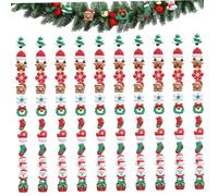 Charme de Noël 130pcs / set 13 Style Charme sur le thème de Noël 1 pouce Résine amicale pour l'artisanat, le boîtier téléphone, la fabrication bijoux et plus