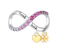 Charme de perle de trèfle infini, accessoire de bracelet à breloques en argent sterling 925, compatible avec le collier de bracelet pandora