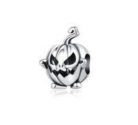 Charme de perles de citrouille cool, accessoire de bracelet à breloques en argent sterling 925, compatible avec le collier de bracelet pandora, cadeau pour femme
