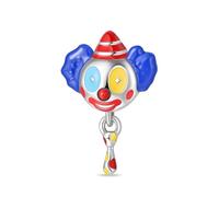 Charme de perles de docteur clown, breloque de bracelet perlé, convient aux bracelets de 3 mm à 4,5 mm
