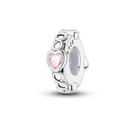 Charme de perles de symbole d'amour et d'infini, accessoire de bracelet à breloques en argent sterling 925, compatible avec le collier de bracelet pandora