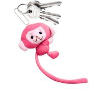 Charme de porte-clés de singe, porte-clés de singe en peluche | Doupée de porte-clés en peluche de singe de dessin animé | Accessoire décoratif, support de clés de voiture créative, jouet animal doux