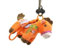 Charme de sac à main de cheval - Polyester 13cm 12cm Soft Filled | Souvenir en peluche zodiaque avec artisanat cousu àla main, cadeau de Festival, affichage décoratif, ornement de mascotte | Céléb