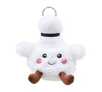 Charme de sac en peluche, chaîne de clés étouffante - Course de décorative mignon badminton,Pendre de sac de dessin animé pour adultes, chaîne de clés de jouets en peluche pour l'anniversaire