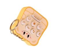 Charme de Sac Mignon - Glow in The Dark Pop Fidget Mole Game Keynchain | Jouet sensoriel Portable pour Le soulagement et la Concentration du Stress, Accessoire de Sac Amusant pour Les et Les a