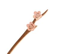 Charme de style chinois Épingle à cheveux en bois de fleur de cerisier de style chinois nouveaux accessoires de cheveux de tempérament en épingle à cheveux de haute qualité chinoise