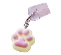 Charme de téléphone portable - Capuchage de bouchon de poussière, arrêt du port de charge | Charme élégant anti-poussière, accessoire de téléphone aux bijoux avec un attrait à la mode, un design de po