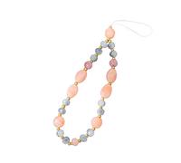 Charme de Téléphone Porte-clés Sangle Perlé Boho, Bijoux de Telephone Pendentif Téléphone Portable Chaîne de Téléphone Portable Dragonne Anti-Perte Lanière Bijoux Téléphone Portable Perles