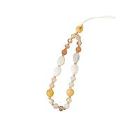 Charme de Téléphone Porte-clés Sangle Perlé Boho, Bijoux de Telephone Pendentif Téléphone Portable Chaîne de Téléphone Portable Dragonne Anti-Perte Lanière Bijoux Téléphone Portable Perles