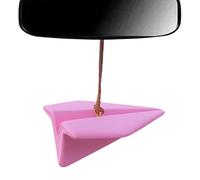 Charme de voiture en avion en papier - Décoration de miroir de voiture unique, pendentif en avion en papier élégant pour véhicule | Scenteur d'air diffuseur, accessoire décoratif créatif pour le styl