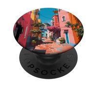 Charme des îles Italiennes et de la Campagne, Une méditerranée PopSockets PopGrip Adhésif