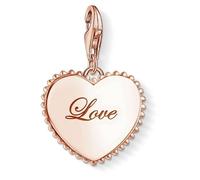 Charme en argent THOMAS SABO - Pendentif coeur d'amour - Argenté, plaqué or rose