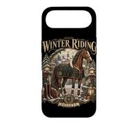 Charme Équestre Vintage pour Passionnés d'Équitation Coque pour iPhone Air