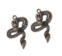 Charme Keychain 2pcs Pendants en laiton Dragon Craft DIY DÉCOR DE DIY POUR AMIS