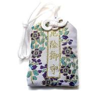 Charme omamori Japonais, amulette Suspendue Traditionnelle pour Bonne Chance/santé/succès/examens, Cadeau Japonais / 1, 6x2.4in