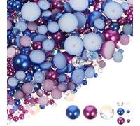 Charme pour Ongles en Résine 50g, Décorations DIY Multitailles | Surface Lisse et Éclatante, Dos Plat pour Collage Facile, Usage Ongles et Accessoires Cheveux