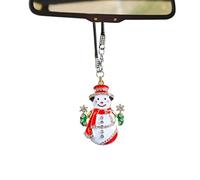 Charme Pour Rétroviseur De Voiture - Pendentif Festif 2D - Ornements De Noël Et Décorations Pour Arbre De Noël - Pour La Décoration De Chambre, Festival, Couloir, Fête, Véhicule, Vacances, Voiture, Ma