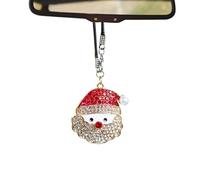 Charme pour Rétroviseur De Voiture,Pendentif Festif 2D,Signes De Pendentif De Noël - pour La Décoration De Chambre, Festival, Couloir, Fête, Véhicule, Vacances, Voiture, Maison, Camion