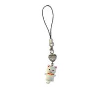 Charme Téléphone Mignon | Porte-Clés Pendentif Lanyard | Accessoire Anti-Perte Chat pour Adulte Téléphone Clés Sac à Main