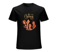 Charmed of Four Phoebe Piper Prue Paige TV Series Gift Mens T-Shirt Unisex Tee Black3XL Black 3XL