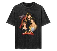 Charmed Three TV Show Men's T-Shirt Unisex Black Tee L