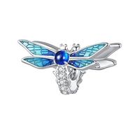 Charmes de libellule pour la fabrication de bijoux, Prendants en émail en métal diamant Charmes pour le bracelet de boucle d'oreille de collier