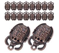 Charmes de Scarabées Égyptiens 35 Pièces en Métal pour Bijoux