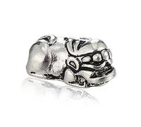 Charmes en argent sterling pour la fabrication de bijoux Pixiu Charmes Pendeur Ornement de méditation pour la fabrication et l'artisanat de Collier Bracelet ATTRIENT la richesse de la richesse