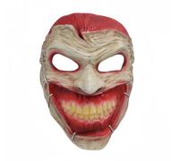Charmgle Masque de Joker Bank Robber en résine de clown Batman Dark Knight pour cosplay, Halloween, costume rétro (Joker de la mort)
