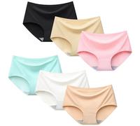 Charmi Culotte sans Couture Shorty Invisible sous Vetement Fille Lot de 6 Couleur de Base 10-12 Ans (Taille du Fabricant M)