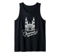 Charminar, Hyderabad, Inde Signature Heart Art Souvenir Débardeur