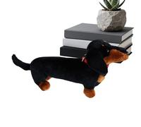 Charming and Realistic Design: Featuring an adorable design, this Dachshund Stuffed Animal captures the classic dachshund silhouette and expression in stunning detail, offering twofold functionality a