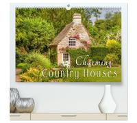 Charming Country Houses (High Quality Premium Wall Calendar 2026 DIN A2 landscape),CALVENDO 12 Month Wall Calendar: Discover the most beautiful sides ... life with its romantic houses and gardens