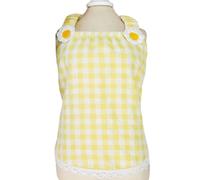 Charming Grid Imprimé Chien Robe Été Animaux de Compagnie Jupe Mignon pour Animaux de Compagnie Doux Respirant Coton Tenues pour Petit Moyen