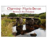Charming - Mystic Devon Dartmoor, South England (Wall Calendar 2026 DIN A4 landscape), CALVENDO 12 Month Wall Calendar: Dartmoor is a hilly moorland ... Park status, it covers 954 square kilometers.