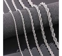 Charming Necklace for Women&Fashion Stainless Steel Men Chain Necklace Jewelry Party Club Banquet for Her,Colour:5mm 26inch* (Color : 3mm 26inch*)
