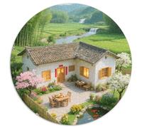 Charming Rural Scenery 1000 Pièces Puzzle Amusant, Stimulant Et Stimulant Cadeaux pour La Famille Et Les Amis Jeu Créatif Puzzle Geeignet Für Erwachsene Und Kinder 1000pcs (67.5x67.5cm)