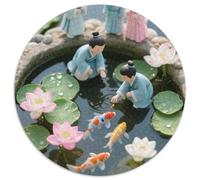 Charming Rural Scenery 1000 Pièces Puzzle Défiant Et Éducatif Cadeaux pour La Famille Et Les Amis Défi Unique Puzzle Geeignet Für Erwachsene Und Kinder 1000pcs (67.5x67.5cm)