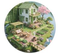 Charming Rural Scenery 1000 Pièces Puzzle Soulage Le Stress Cadeaux pour La Famille Et Les Amis Jeu Créatif Puzzle Juguetes De Desafío Familiar 1000pcs (67.5x67.5cm)