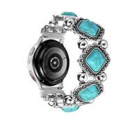 CHARMINGO Bracelet de perles bohème de 20 mm compatible avec Samsung Galaxy Watch 7/Fe/6/4/5/Active 2 Watch Band 40 mm 44 mm/Galaxy Watch 5 Pro 45 mm/Watch 3 41 mm/Watch 4 Classic 42 mm 46 mm