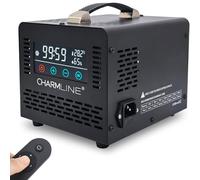 Charmline Générateur d’ozone intelligent 60 000 mg/h pour l’élimination des odeurs dans les pièces,les voitures,les zones pour animaux et les caves,generateur ozone avec télécommande, jusqu’à 500 m²