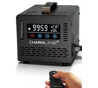 Charmline Générateur d'ozone intelligent 60 000 mg/h pour l'élimination des odeurs dans les pièces,les voitures,les zones pour animaux et les caves,generateur ozone avec télécommande, jusqu’à 500 m²