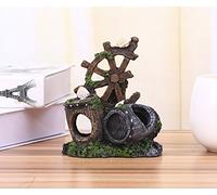 Charmly - Broken gouvernail cassé Corps Aquarium Aquarium Ornement Fish Tank Résine Décorations Aquatique grottes du Refuge DE 14 cm Haute