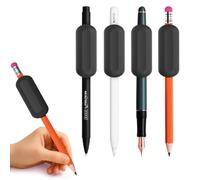 CHARMNAIL 5 Pack Guide Doigts Ecriture Enfant pour Améliorer l'Écriture, Poignées de Crayon Ponderées en Silicone Souple pour Enfants, Adultes, Besoins Spéciaux, Aide Ergonomique à la Tenue du Stylo